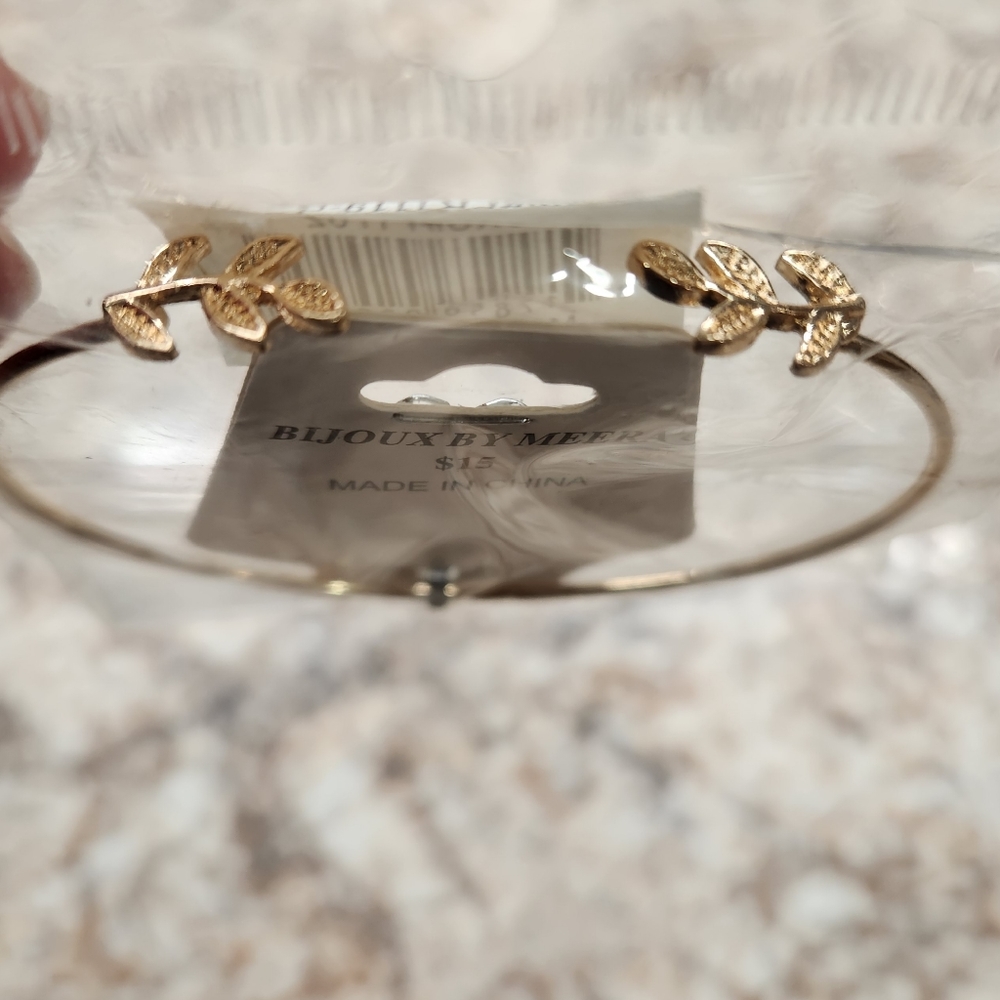Gold Leaf Bracelet